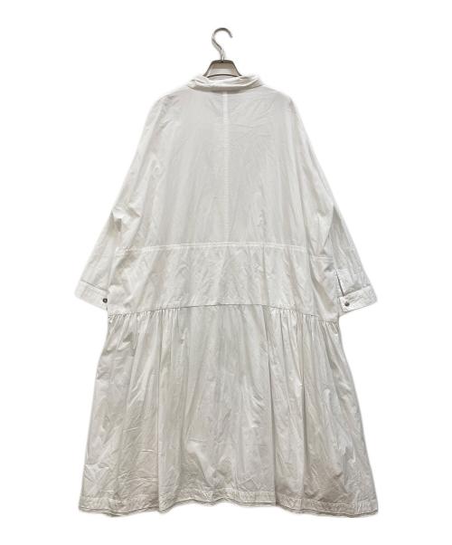 MOYURU（モユル）MOYURU (モユル) art design SHIRT ホワイト サイズ:MLの古着・服飾アイテム