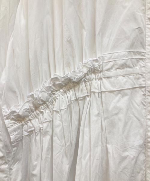 MOYURU（モユル）MOYURU (モユル) art design SHIRT ホワイト サイズ:MLの古着・服飾アイテム