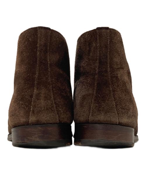 Crockett & Jones（クロケット＆ジョーンズ）Crockett & Jones (クロケット＆ジョーンズ) Chertsey スウェード チャッカブーツ ブラウン サイズ:7 1/2Eの古着・服飾アイテム