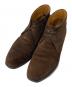 Crockett & Jones（クロケット＆ジョーンズ）の古着「Chertsey スウェード チャッカブーツ」｜ブラウン