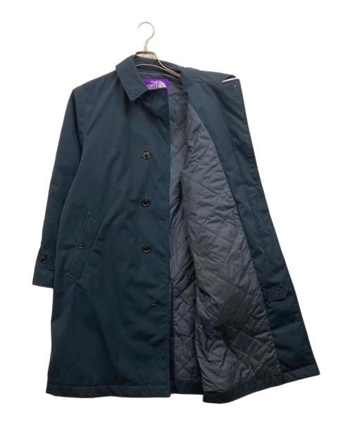 THE NORTHFACE PURPLELABEL（ザ・ノースフェイス パープルレーベル）THE NORTHFACE PURPLELABEL (ザ・ノースフェイス パープルレーベル) BEAMS (ビームス) 別注ステンカラーコート ネイビー サイズ:Ｍの古着・服飾アイテム