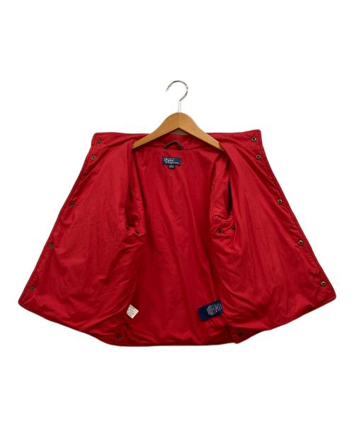 POLO RALPH LAUREN（ポロ・ラルフローレン）POLO RALPH LAUREN (ポロ・ラルフローレン) キルティングジャケット レッド サイズ:6の古着・服飾アイテム