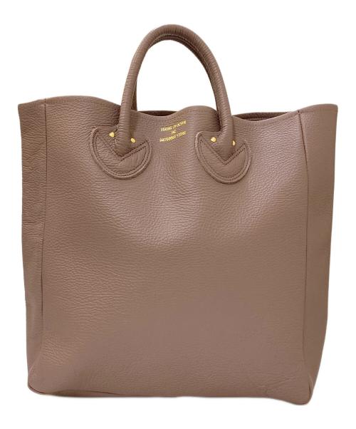 YOUNG & OLSEN The DRYGOODS STORE（ヤングアンドオルセン ザ ドライグッズストア）YOUNG & OLSEN The DRYGOODS STORE (ヤングアンドオルセン ザ ドライグッズストア) レザートートバッグ ピンクの古着・服飾アイテム