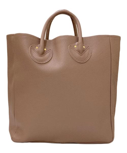 YOUNG & OLSEN The DRYGOODS STORE（ヤングアンドオルセン ザ ドライグッズストア）YOUNG & OLSEN The DRYGOODS STORE (ヤングアンドオルセン ザ ドライグッズストア) レザートートバッグ ピンクの古着・服飾アイテム