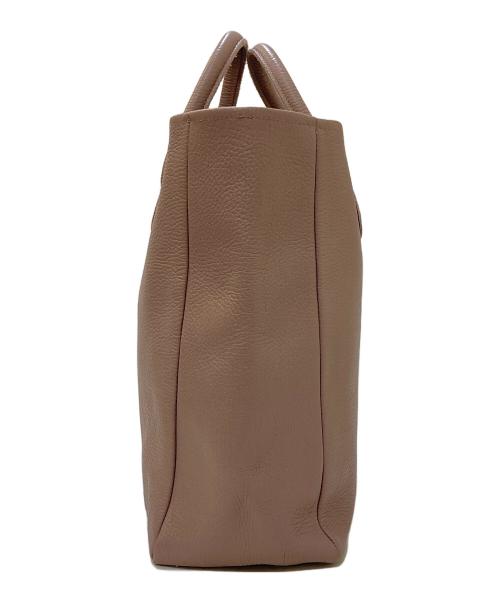 YOUNG & OLSEN The DRYGOODS STORE（ヤングアンドオルセン ザ ドライグッズストア）YOUNG & OLSEN The DRYGOODS STORE (ヤングアンドオルセン ザ ドライグッズストア) レザートートバッグ ピンクの古着・服飾アイテム