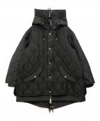 mackageマッカージュ）の古着「MAIA 2-in-1パーカー キルティングコート」｜ブラック