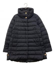 HERNO（ヘルノ）の古着「GLOBE ECOAGE A-SHAPE JACKET」｜ブラック