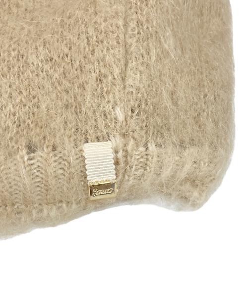 HERNO（ヘルノ）HERNO (ヘルノ) FLUFFY LINE CAPE ジャケット アイボリー サイズ:40の古着・服飾アイテム