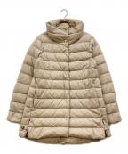 HERNOヘルノ）の古着「GLOBE ECOAGE A-SHAPE JACKET」｜アイボリー