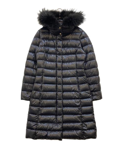 HERNO（ヘルノ）HERNO (ヘルノ) ELISA ダウンコート ブラック サイズ:42の古着・服飾アイテム