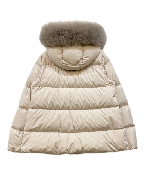 MONCLER（モンクレール）MONCLER (モンクレール) Laichefurショートダウンジャケット アイボリー サイズ:1の古着・服飾アイテム