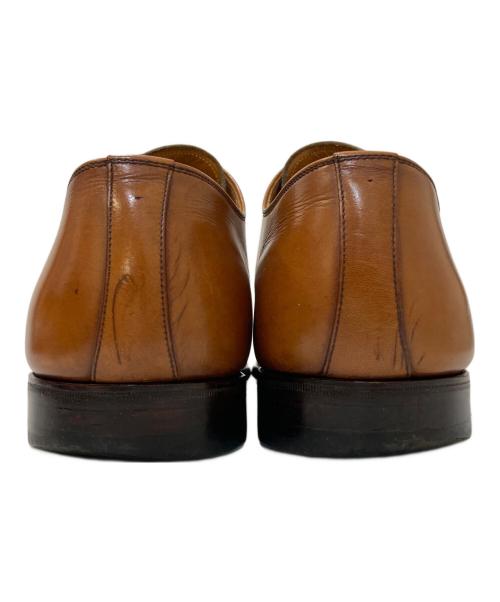 SCOTCH GRAIN（スコッチグレイン）SCOTCH GRAIN (スコッチグレイン) Uチップシューズ ブラウン サイズ:27EEEの古着・服飾アイテム