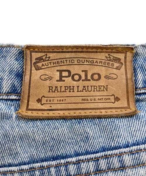 POLO RALPH LAUREN（ポロ・ラルフローレン）POLO RALPH LAUREN (ポロ・ラルフローレン) デニムパンツ ブルー サイズ:86㎝(Ｗ34)の古着・服飾アイテム