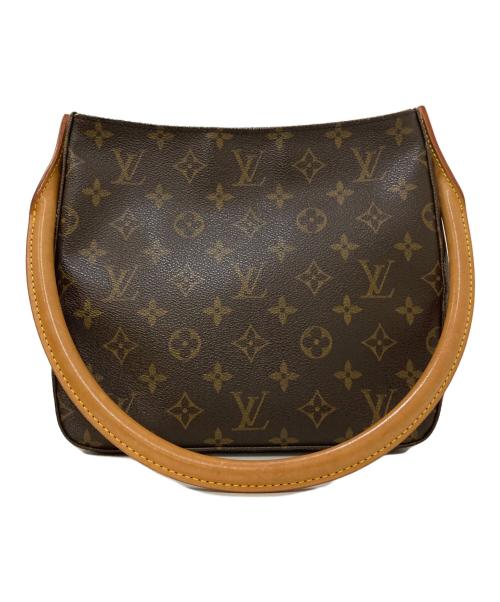 LOUIS VUITTON（ルイ ヴィトン）LOUIS VUITTON (ルイ ヴィトン) モノグラム ルーピングMM ワンハンドルトートバッグ ブラウンの古着・服飾アイテム