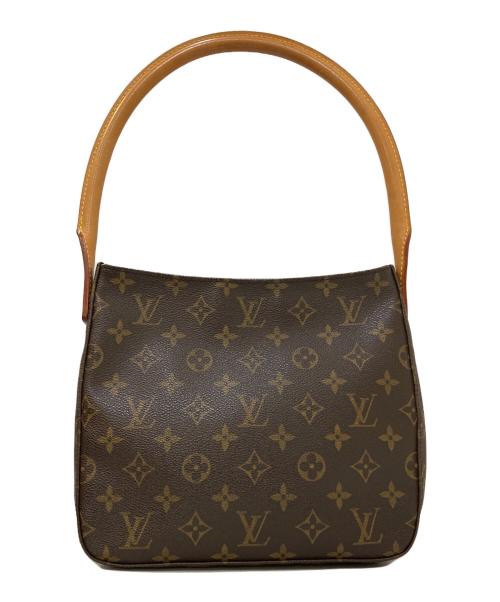 LOUIS VUITTON（ルイ ヴィトン）LOUIS VUITTON (ルイ ヴィトン) モノグラム ルーピングMM ワンハンドルトートバッグ ブラウンの古着・服飾アイテム