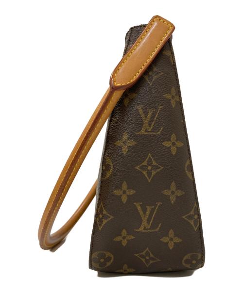 LOUIS VUITTON（ルイ ヴィトン）LOUIS VUITTON (ルイ ヴィトン) モノグラム ルーピングMM ワンハンドルトートバッグ ブラウンの古着・服飾アイテム