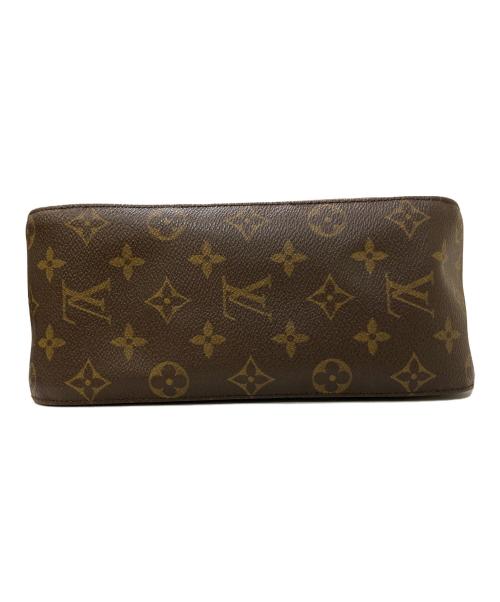 LOUIS VUITTON（ルイ ヴィトン）LOUIS VUITTON (ルイ ヴィトン) モノグラム ルーピングMM ワンハンドルトートバッグ ブラウンの古着・服飾アイテム