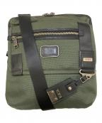 TUMIトゥミ）の古着「Alpha Bravo ショルダーバッグ」｜グリーン