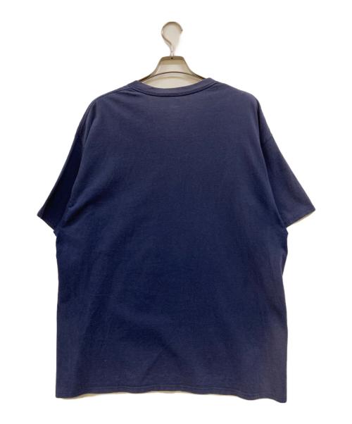 Hanes（ヘインズ）Hanes (ヘインズ) プリントTシャツ ネイビー サイズ:2XLの古着・服飾アイテム