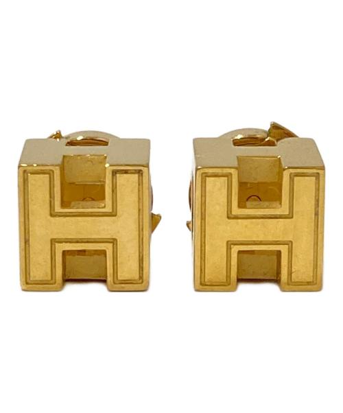 HERMES（エルメス）HERMES (エルメス) ポップHピアスミニ ゴールドの古着・服飾アイテム