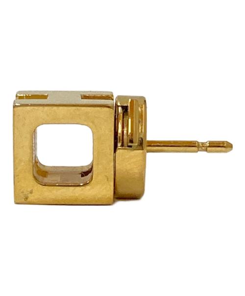 HERMES（エルメス）HERMES (エルメス) ポップHピアスミニ ゴールドの古着・服飾アイテム