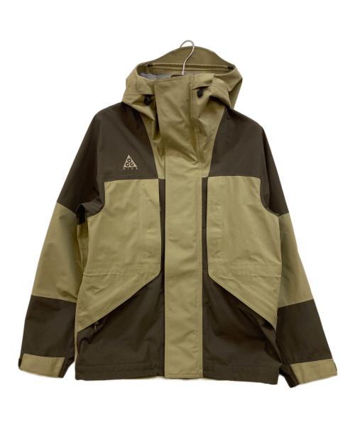NIKE ACG（ナイキエーシージー）NIKE ACG (ナイキエーシージー) AS M NRG ACG JKT HD GORETEX カーキ×オリーブ サイズ:Sの古着・服飾アイテム