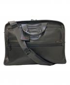 TUMIトゥミ）の古着「2WAYレザーブリーフケース」｜ブラック