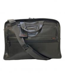 TUMI（トゥミ）の古着「2WAYレザーブリーフケース」｜ブラック