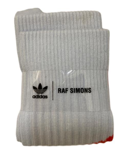 adidas（アディダス）adidas (アディダス) RAF SIMONS (ラフシモンズ) Replicant Ozweego Red ブラック×レッド サイズ:25.5㎝の古着・服飾アイテム