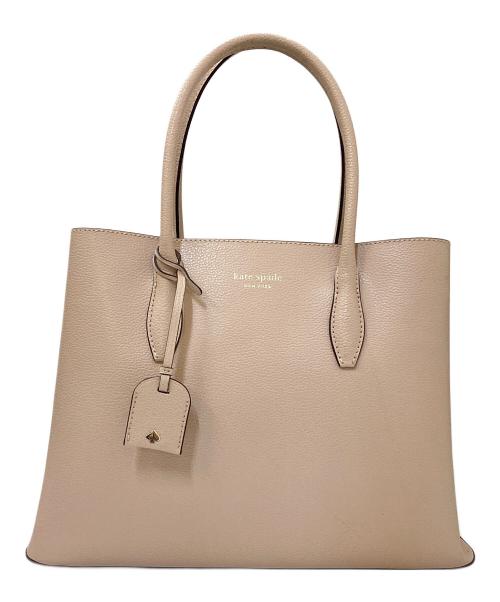 Kate Spade（ケイトスペード）Kate Spade (ケイトスペード) 2WAYバッグ ベージュの古着・服飾アイテム