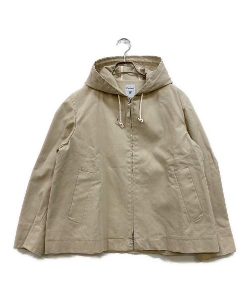 ORCIVAL（オーシバル）ORCIVAL (オーシバル) ZIPフードジャケット ベージュ サイズ:2の古着・服飾アイテム