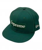 SUPREMEシュプリーム）の古着「Money Box Logo New Era Cap」｜グリーン