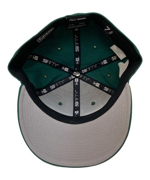 SUPREME（シュプリーム）Supreme (シュプリーム) Money Box Logo New Era Cap  グリーン サイズ:7 5/8(60.6㎝)の古着・服飾アイテム