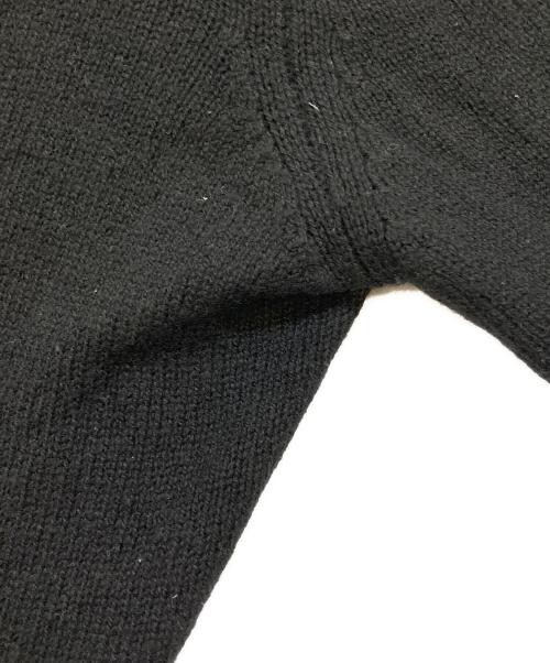 GUCCI（グッチ）GUCCI (グッチ) リボンカシミヤカーディガン ブラック サイズ:Mの古着・服飾アイテム