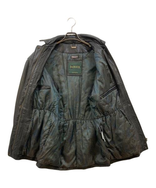 DANIER（ダニエ）danier (ダニエ) DANIER Thinsulate レザーコート ブラック サイズ:下記参照の古着・服飾アイテム