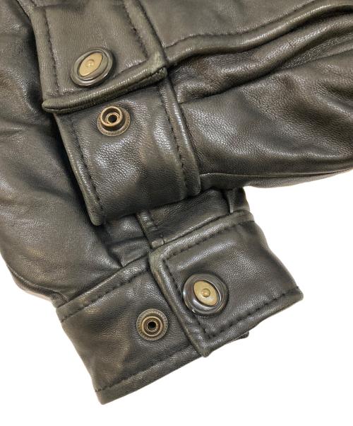 DANIER（ダニエ）danier (ダニエ) DANIER Thinsulate レザーコート ブラック サイズ:下記参照の古着・服飾アイテム