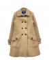 BURBERRY BLUE LABEL（バーバリーロンドンブルーレーベル）の古着「ウールコート」｜ベージュ