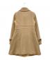 BURBERRY BLUE LABEL (バーバリーロンドンブルーレーベル) ウールコート ベージュ サイズ:38：8000円