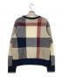 BLUE LABEL CRESTBRIDGE (ブルーレーベルクレストブリッジ) チェックニット マルチカラー サイズ:38：8000円