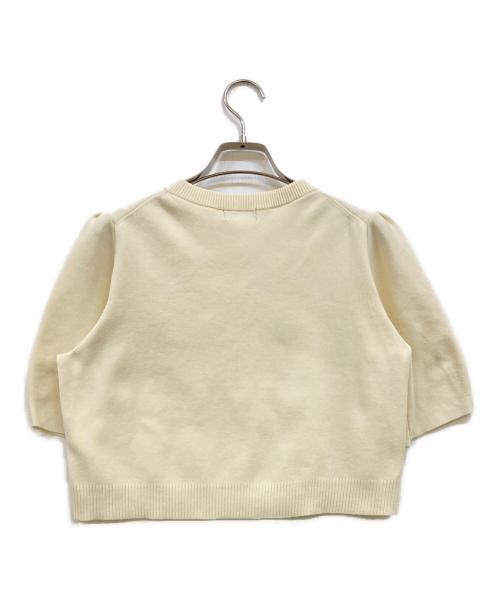 BLUE LABEL CRESTBRIDGE（ブルーレーベルクレストブリッジ）BLUE LABEL CRESTBRIDGE (ブルーレーベルクレストブリッジ) 美人百花 (ビジンヒャッカ) チェックチュールニットセットアップ ベージュ サイズ:38の古着・服飾アイテム