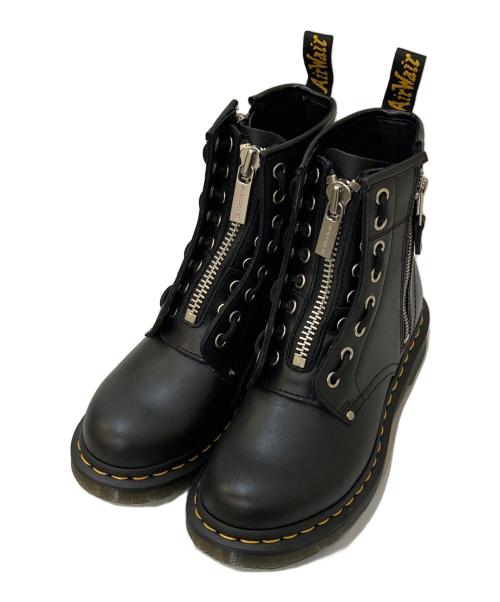 Dr.Martens（ドクターマーチン）Dr.Martens (ドクターマーチン) 1460 TWIN ZIP  ブラック サイズ:UK4(23㎝)の古着・服飾アイテム