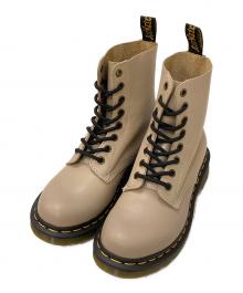 Dr.Martens（ドクターマーチン）の古着「1460 PASCAL 8ホールブーツ」｜ベージュ