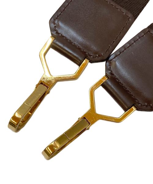 LOUIS VUITTON（ルイ ヴィトン）LOUIS VUITTON (ルイ ヴィトン) ダミエ ショルダーストラップ ブラウンの古着・服飾アイテム