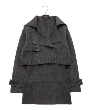 中古・古着通販】THE TOE (ザ・トゥー) Victoria Knit Set グレー