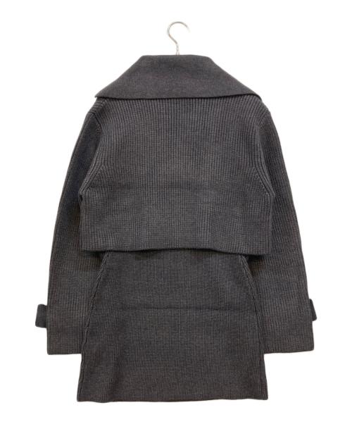 THE TOE（ザ・トゥー）THE TOE (ザ・トゥー) Victoria Knit Set グレー サイズ:S 未使用品の古着・服飾アイテム