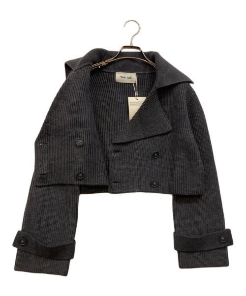 THE TOE（ザ・トゥー）THE TOE (ザ・トゥー) Victoria Knit Set グレー サイズ:S 未使用品の古着・服飾アイテム