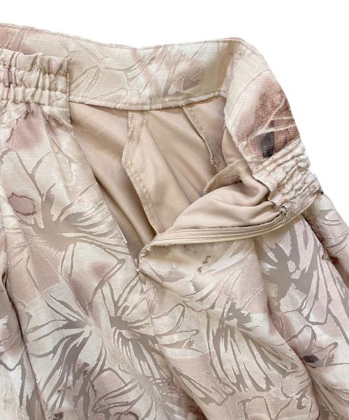 CELFORD（セルフォード）CELFORD (セルフォード) ベルト付きフラワープリントスカート ピンク サイズ:36 未使用品の古着・服飾アイテム