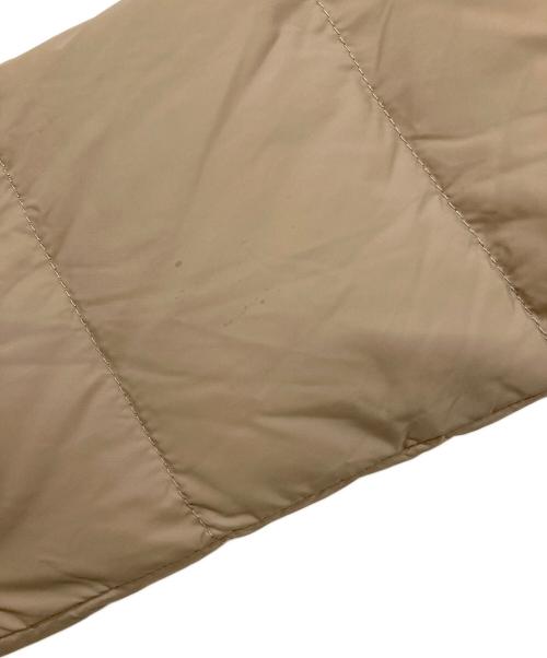 DUVETICA（デュベティカ）DUVETICA (デュベティカ) Leilian (レリアン) LEXYTRE  ファー付ダウンコート ベージュ サイズ:44の古着・服飾アイテム