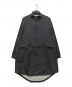 PUBLIC TOKYO×EVANGELIONパブリックトウキョウ×エヴァンゲリオン）の古着「オスプレイV-22 モッズコート」｜ネイビー×ブラック