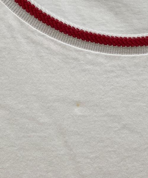 MONCLER（モンクレール）MONCLER (モンクレール) MAGLIA T-SHIRT ホワイト サイズ:XXLの古着・服飾アイテム